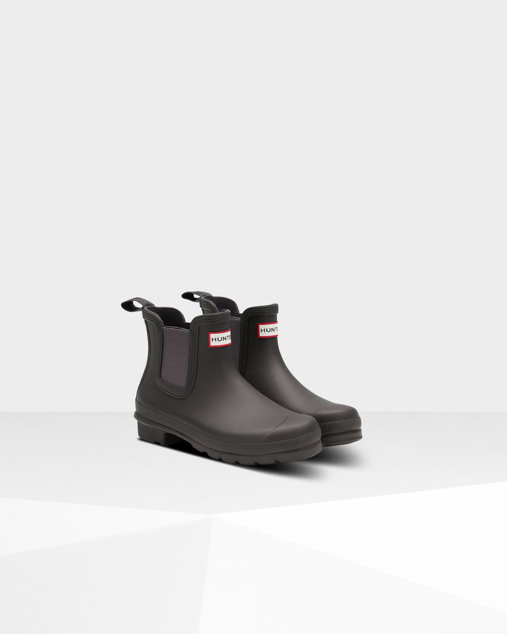 Botas Chelsea Hunter Feminina Cinzentas Escuro - Original - 16RSQDMFP
